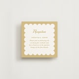 "Penumbra" - Reception Cards in Butter by Snow and Ivy - Front