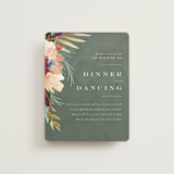 "rustic florals" - Reception Cards in Garden by Kate Ahn - Front