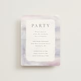 "Lavender fields" - Reception Cards in Lavender by Hooray Creative - Front