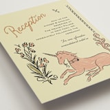 "Love Rests in a Garden" - Reception Cards in Oat by Helena Vitto - Detail