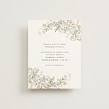 "flowering arch" - Reception Cards in Sage by Lori Wemple - Front