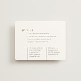 "Storybook" - Reception Cards in Ink by Jennifer Postorino - Front