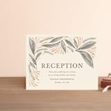 "Unity" - Reception Cards in Burnt Sienna by Jen Owens - Front