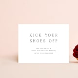 "Svelte" - Reception Cards in Ivory by Erin Hodges - Front