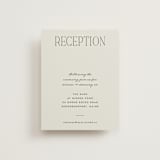 "Hayes" - Reception Cards in Forest by Blustery August - Front