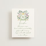 "Tropical Dreams" - Reception Cards in Jungle by Petra Kern - Front