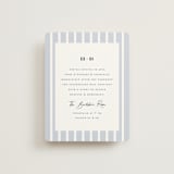 "melihrolo" - Reception Cards in Powder Blue by chocomocacino - Front