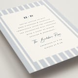 "melihrolo" - Reception Cards in Powder Blue by chocomocacino - Detail