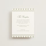 "Summer Fields" - Reception Cards in Petal by Lisa Joanna Harrison - Front