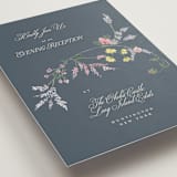 "whimsey floral" - Reception Cards in English Garden by Phrosné Barwood - Detail