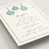 "Alento" - Reception Cards in Celeste by Pati Cascino - Detail