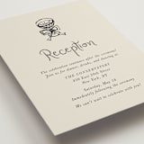 "quirky fun" - Reception Cards in Tuxedo by Cass Loh - Detail