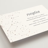 "Starlight" - Reception Cards in Blue Violet by Snow and Ivy - Detail