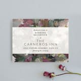 "Gardener's Palette" - Reception Cards in Garden by Phrosné Barwood - Front