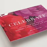 "Centifolia Rose" - Reception Cards in Velvet by kelli hall - Detail