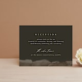 "ridge" - Reception Cards in Natural by Kate Ahn - Front