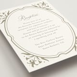 "Calia" - Reception Cards in Paris Rain by Jennifer Postorino - Detail