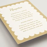 "Penumbra" - Reception Cards in Garden by Snow and Ivy - Detail