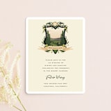 "Amore" - Reception Cards in Sunset by Susan Moyal - Front
