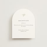 "Sense and Sensibility" - Reception Cards in Cloud by Design Lotus - Front