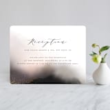 "Enchantment" - Reception Cards in Smoke by iamtanya - Front