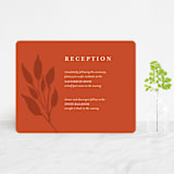 "Flourishing" - Reception Cards in Bloom by Beth Schneider - Front