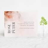 "Romantic" - Reception Cards in Earth by Lori Wemple - Front