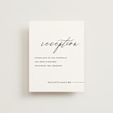 "Villa" - Reception Cards in Pearl by Chryssi Tsoupanarias - Front