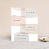 "Sculpture Garden" - Reception Cards in Desert by Hooray Creative - Front