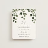 "green rush" - Reception Cards in Snow by Anupama - Front