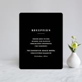 "a grand day" - Reception Cards in Vanilla by Lea Delaveris - Front