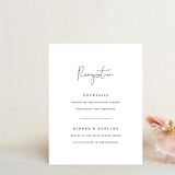 "In Love" - Reception Cards in Ink by Carolyn MacLaren - Front