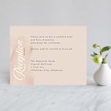 "Romance" - Reception Cards in Snowball by Anna Elder - Front
