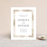 "Organic Dots" - Reception Cards in Champagne by lena barakat - Front