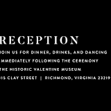 "Harmonie" - Reception Cards in Cloud by Carly Reed Walker - Detail