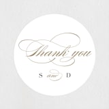 "eat drink and rehearse" - Rehearsal Dinner Favor Stickers in Classic by Qing Ji - Front