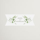 "Verdure" - Rehearsal Dinner Favor Stickers in Garden by Leah Bisch - Front