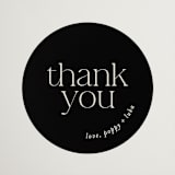 "One Day Away" - Rehearsal Dinner Favor Stickers in Buttercream by taylorVdesign - Front