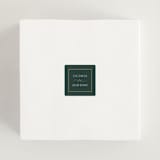 "Regal" - Rehearsal Dinner Favor Stickers in Evergreen by Nicole Walsh - In Use