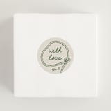 "Western" - Rehearsal Dinner Favor Stickers in Lasso by Claudia Orengo - In Use