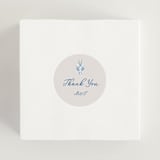 "Seaside Serenade" - Rehearsal Dinner Favor Stickers in Marine by Lucrecia Caporale - In Use