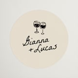 "That's Amore" - Rehearsal Dinner Favor Stickers in Papyrus by Itsy Belle Studio - Front