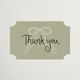 "Toast" - Rehearsal Dinner Favor Stickers in Sunset by Elly - Front