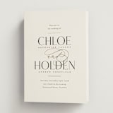 "Idyllic" - Wedding Programs in Sugar by Jessica Williams - Front