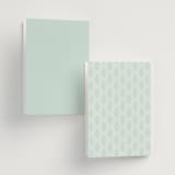 "Royal Wedding" - Wedding Programs in Mint by Teju Reval - Back of Card Options