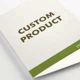 "Minted Custom" - Wedding Programs in Charcoal by Minted Custom - Detail