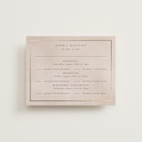 "Shraddha" - Foil-Pressed Multi-Event RSVP Cards in Celestial by Deynaaz Daraei - Front