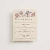 "Countryside" - Foil-Pressed Multi-Event RSVP Cards in Autumnal by Paper Sun Studio - Front