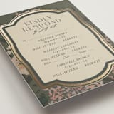 "Madison" - Foil-Pressed Multi-Event RSVP Cards in Thyme by Itsy Belle Studio - Detail