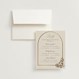 "Shimmering Hydrangeas" - Foil-Pressed Multi-Event RSVP Cards in Tea Time by Susan Zinader - RSVP with Envelope